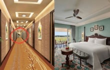 Tại sao khi thuê khách sạn không nên chọn phòng ở cuối hành lang?