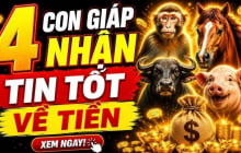Thứ Hai, Thứ Ba đầu tuần (6/7-8/7), 4 tuổi lương thưởng đua nhau về