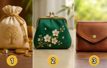 Chọn 1 chiếc túi tiền bạn ấn tượng nhất để xem vì sao sự giàu có chưa tới với bạn