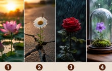 Bạn chọn bông hoa nào? Lựa chọn đầu tiên sẽ tiết lộ bản lĩnh nổi bật nhất của bạn