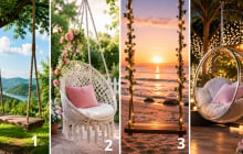 Hãy chọn chiếc xích đu bạn muốn ngồi nhất