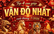 4 con giáp Lợi Lộc về tới tấp từ 17/7 đến 24/7