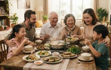 3 âm thanh của gia đình nhiều phúc khí