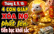 4 tuổi Xóa Nợ - Vươn Mình, từ 3/8 đến 13/8 đại vận tốt lành