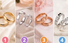 Chọn 1 kiểu nhẫn cưới bạn thích nhất để xem bạn thế nào trong hôn nhân
