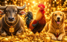 Thứ Bảy, Chủ nhật (8, 9/8): 3 tuổi Cá Chép Hóa Rồng, tiền vào như nước