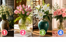 Chọn 1 bình hoa bạn yêu thích để xem thẳm sâu trong bạn đang muốn nói điều gì