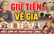 3 loại tiền muốn về già an yên đừng dại bỏ qua