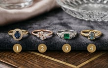 Chọn một chiếc nhẫn, kết quả tiết lộ điều may mắn đang chờ bạn