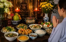 Vì sao tháng 7 âm lịch, nhiều người lại thường ăn chay, cúng lễ đồ chay?