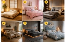 Trắc nghiệm: Chọn 1 mẫu giường bạn muốn nằm nghỉ