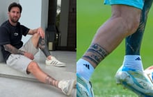 Tình yêu gia đình phía sau những hình xăm đặc biệt của Lionel Messi