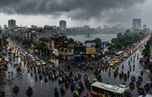 Dự báo thời tiết ngày mai 24/8: Hà Nội mưa to, có nơi mưa rất to, đề phòng lốc sét