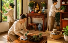  Hết tháng 7, đón tháng 8 âm: Người xưa thường thanh tẩy không gian sống, vì sao, làm thế nào?