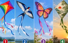 Chọn 1 cánh diều bạn ấn tượng nhất: Lựa chọn tiết lộ cách bạn cân bằng cuộc sống