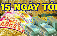 15 ngày cuối tháng 8 âm: 3 con giáp Tiền - Tình- Danh chạm đỉnh