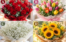 Hãy chọn 1 bó hoa bạn thích nhất