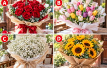 Bạn thích bó hoa nào nhất?