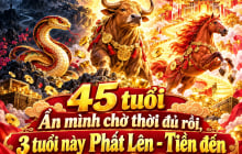 45 tuổi Ẩn mình chờ thời đủ rồi, 3 tuổi này Phất Lên - Tiền đến