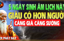 Người sinh tháng này âm lịch: Phúc Lộc Song Toàn, Càng Già Càng Giàu Có