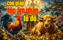 Nhận Lộc Âm Phần, 3 con giáp tiền vơi lại có
