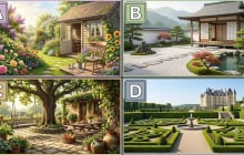 Hãy chọn 1 khu vườn mà bạn thích nhất