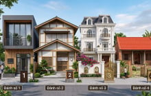 Chọn 1 ngôi nhà bạn thích nhất