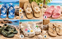 Chọn 1 đôi dép bạn dùng để đi biển, để xem bạn trong mắt người khác ra sao