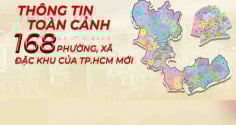 Hướng dẫn tra cứu nhanh 168 phường, xã TP.HCM sau khi sáp nhập