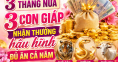 3 tháng nữa, 3 con giáp nhận thưởng hậu hĩnh đủ ăn cả năm