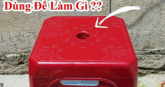 Tại sao trên ghế nhựa thường có một lỗ tròn?