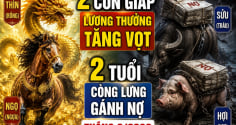 2 con giáp lương thưởng tăng vọt, 2 tuổi còng lưng gánh nợ tháng 8/2026