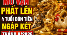Mở Vận phất lên, 4 tuổi đón Tiền ngập két tháng 8/2026