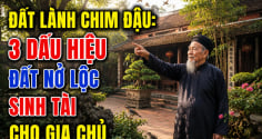 Đất lành chim đậu: 3 dấu hiệu đất Nở Lộc sinh tài cho gia chủ