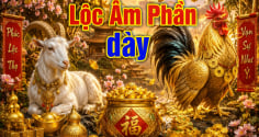 Lộc Âm Phần dày, 3 tuổi được gia tiên độ khơi thông nguồn Tiền từ tháng 8/2026