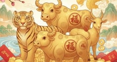 Từ 20/8 đến 27/8 3 tuổi ăn Lộc Tứ Phủ, ngủ cũng có tiền