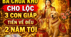 Bà Chúa Kho cho Lộc, 3 con giáp Tiền về đều 2 năm tới
