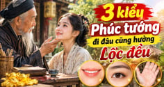 3 kiểu Phúc tướng đi đâu cũng hưởng Lộc đều