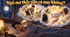 Ngủ mơ thấy Tiền có may không?