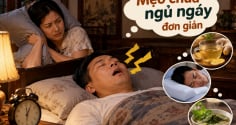 Mẹo chữa ngủ ngáy đơn giản