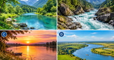 Hãy chọn 1 dòng sông mà bạn thích nhất?