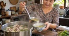 Mẹo hầm xương nhanh ra nước ngọt