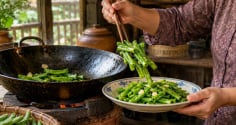 Cách xào đỗ giòn ngọt, không bị vàng