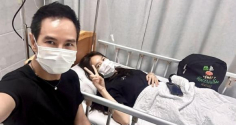 Bà xã Lý Hải khiến fan lo lắng khi thông báo phải nhập viện theo dõi
