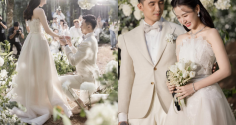 Midu tung trọn bộ ảnh nét căng trong tiệc cưới ở Đà Lạt, tiết lộ lý do được chồng cầu hôn 2 lần