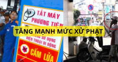 Đề xuất tăng mức phạt dùng điện thoại tại cây xăng lên nhiều lần, người dân ai cũng cần chú ý