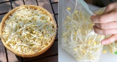 Giá đỗ mua về đừng bỏ ngay vào tủ lạnh, làm theo cách này để cả tuần vẫn tươi ngon