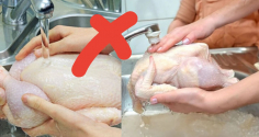Tại sao không nên rửa thịt gà dưới vòi nước chảy? Nhiều người sẽ giật mình thay đổi ngay