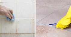 Dùng 2 thứ này làm sạch ron gạch men, chà nhẹ là sáng bóng như mới