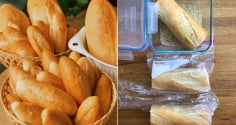 Mẹo bảo quản bánh mì cả tháng vẫn thơm ngon như mới